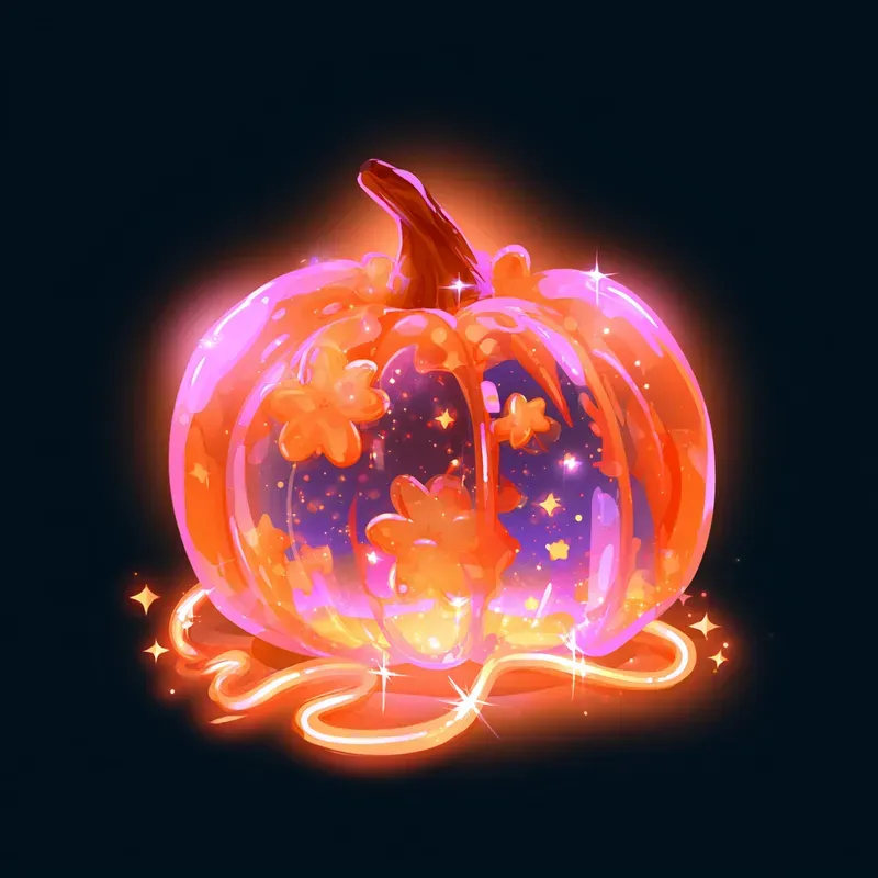 Y2k Glowing Jelly Autumn Objects