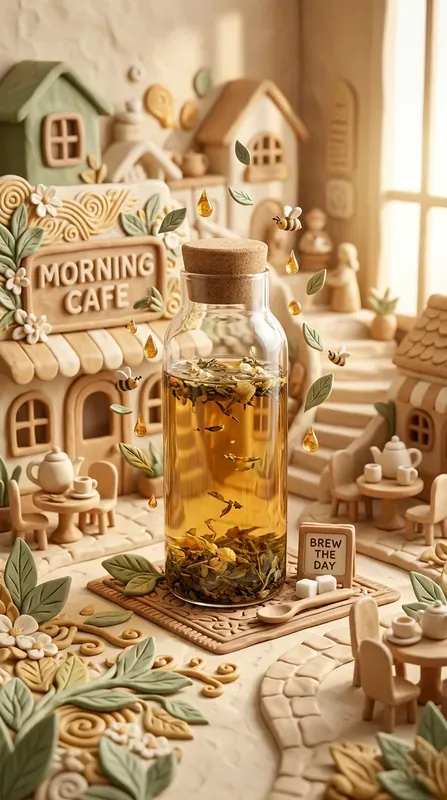 Cozy Morning Cafe Clay Studios