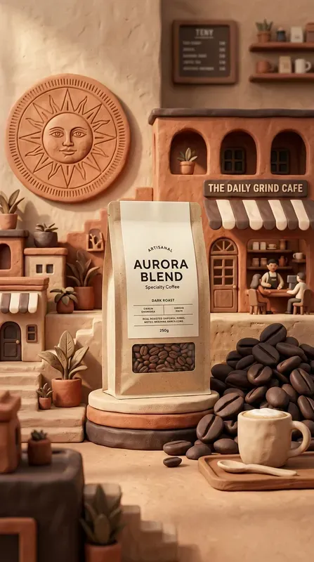 Cozy Morning Cafe Clay Studios