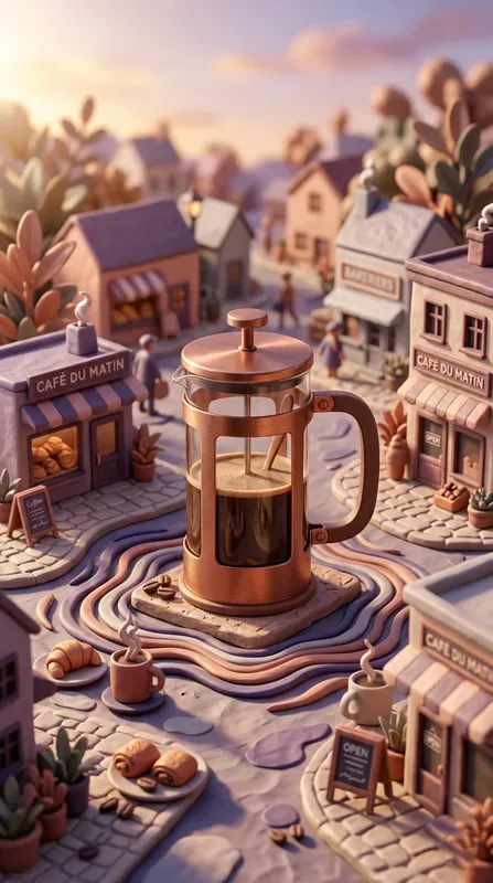 Cozy Morning Cafe Clay Studios