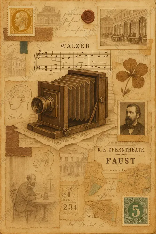 19th Artistic Vienna Junk Journal Pages