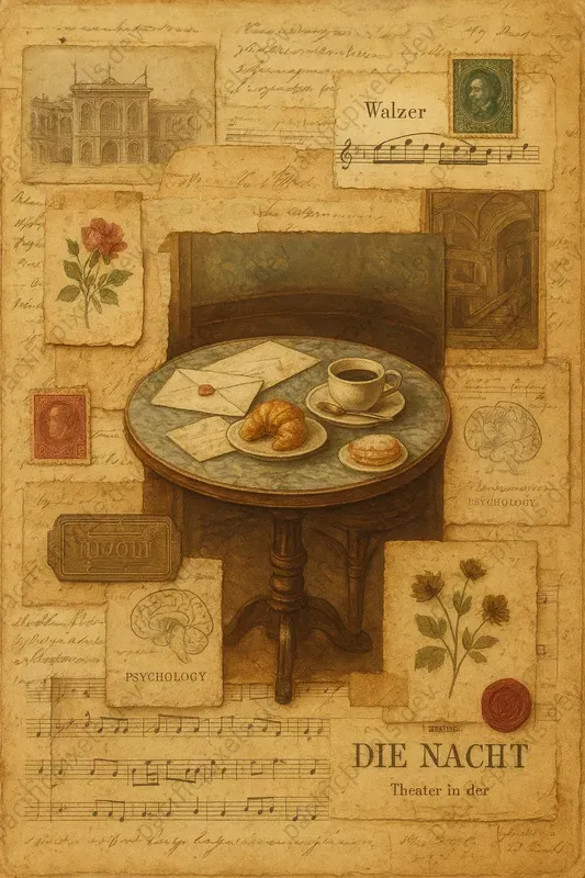 19th Artistic Vienna Junk Journal Pages