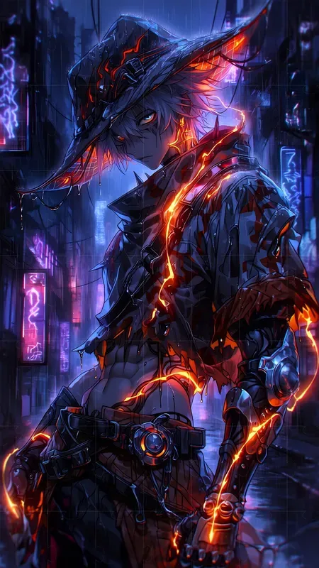 Neon Revenants Cyberpunk Anime