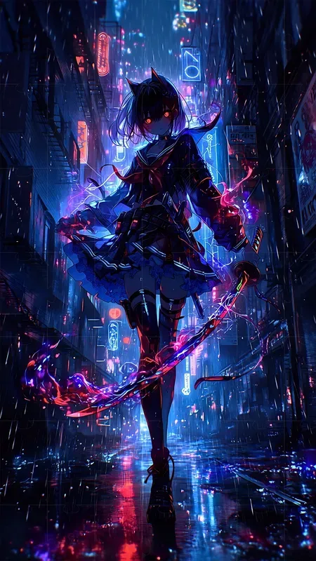 Neon Revenants Cyberpunk Anime