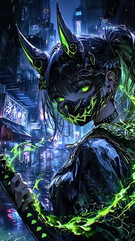 Neon Revenants Cyberpunk Anime