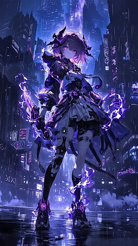 Neon Revenants Cyberpunk Anime