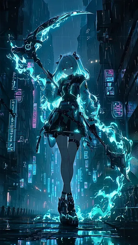 Neon Revenants Cyberpunk Anime