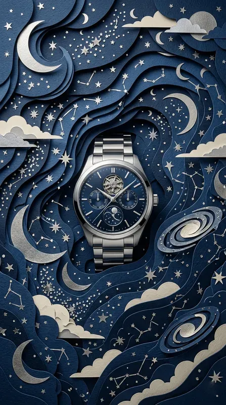 Celestial Cosmic Papercraft Stages