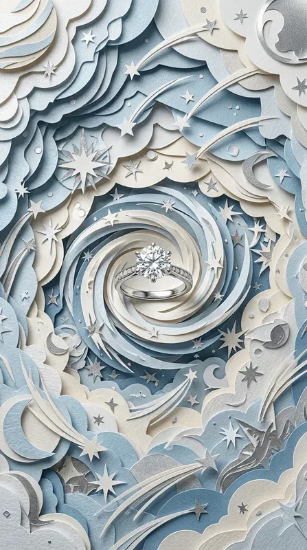 Celestial Cosmic Papercraft Stages