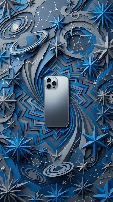 Celestial Cosmic Papercraft Stages