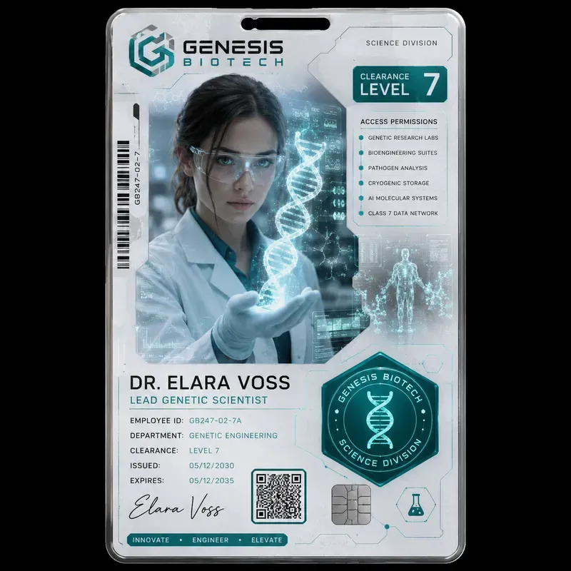 Retro Media Id Card Creators