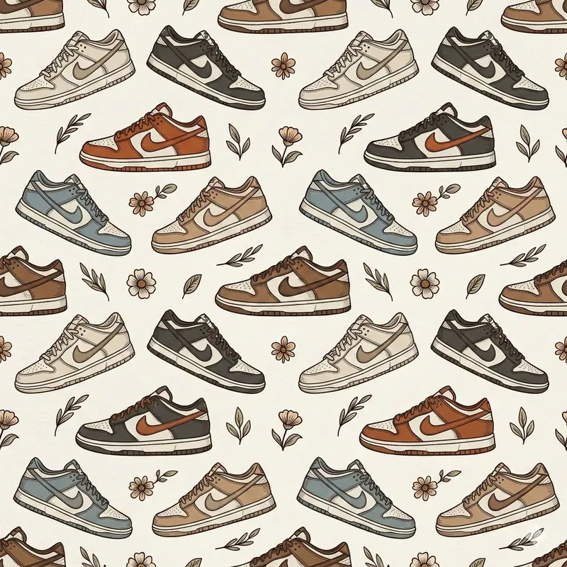 European Storybook Seamless Patterns