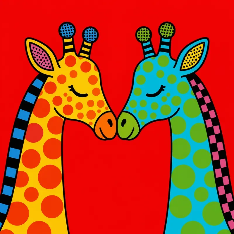 Bold Pop Art Pattern Illustration Kits