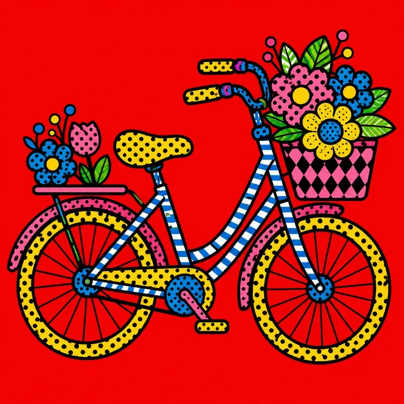 Bold Pop Art Pattern Illustration Kits