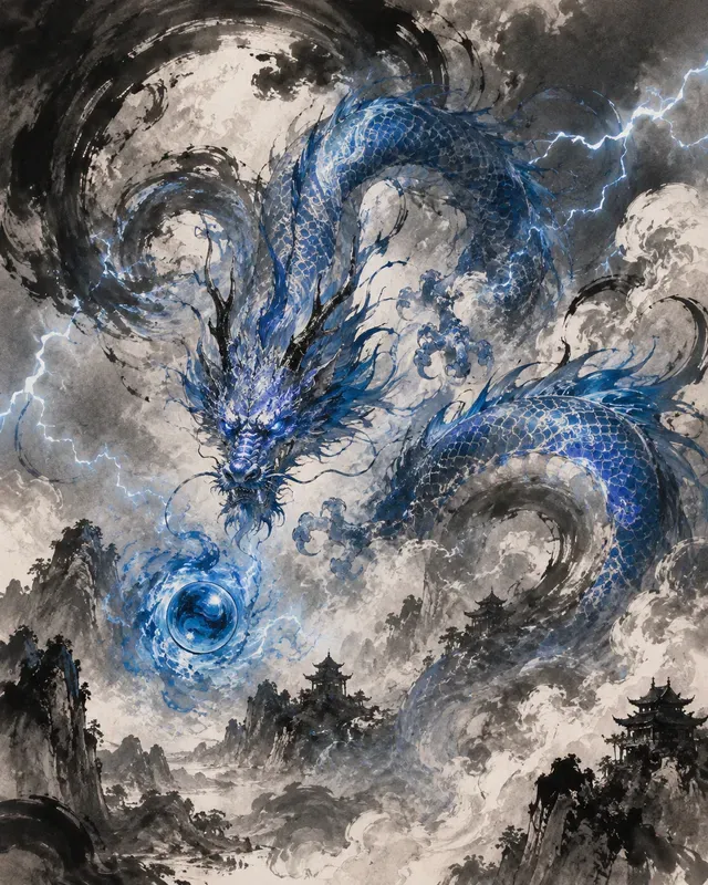 Celestial Four Guardians Ink Collections