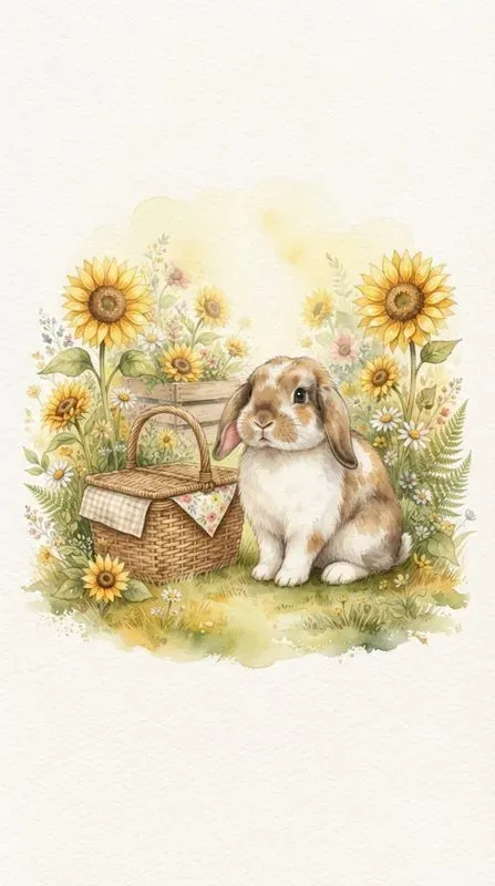 Watercolor Pet Card Illustrations