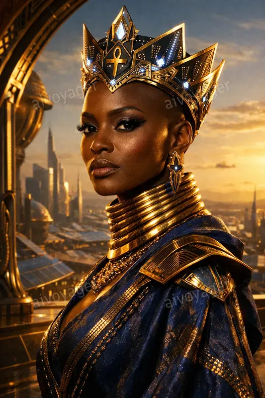 Afrofuturism Portraits