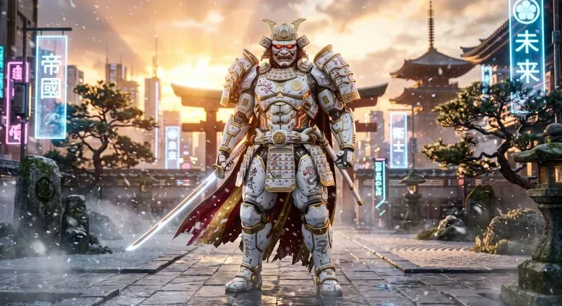Hyperdetailed Cyberronin Masterpieces