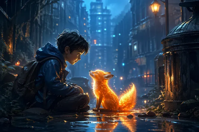 Cinematic Magical Storytelling Scenes