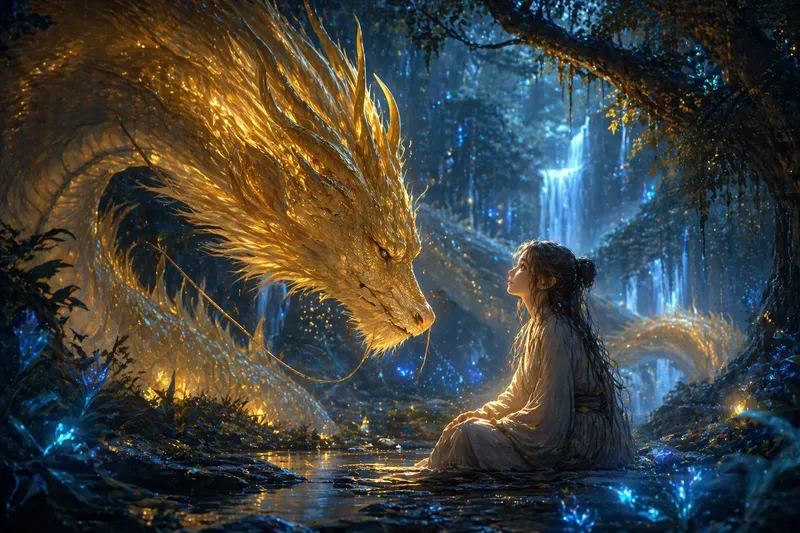 Cinematic Magical Storytelling Scenes