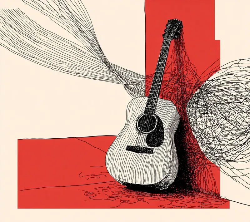 Woven Line Mythic Symbol Art