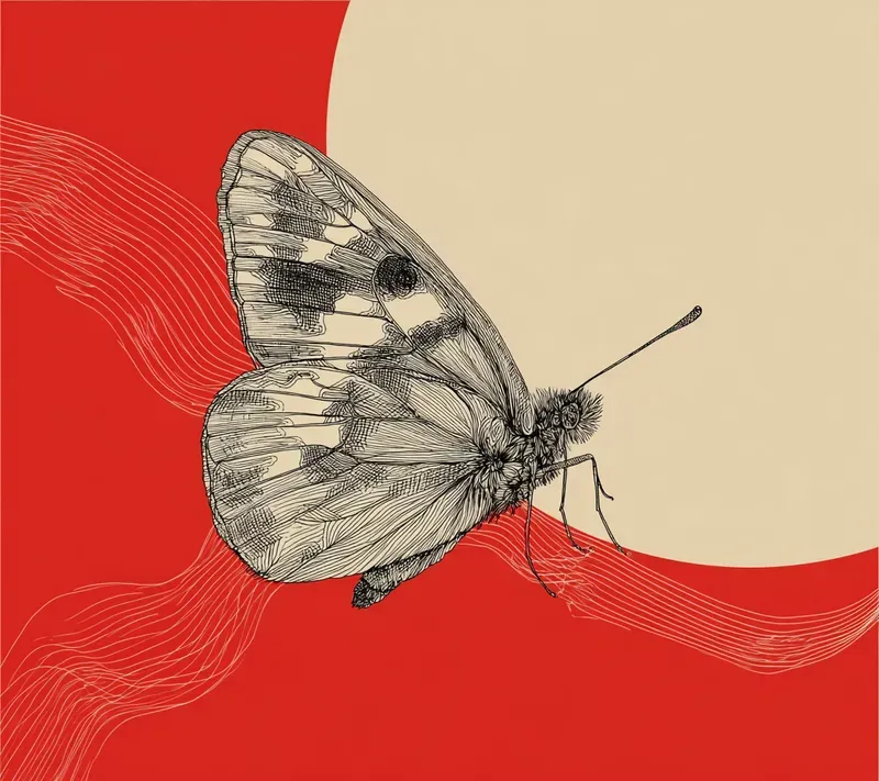 Woven Line Mythic Symbol Art