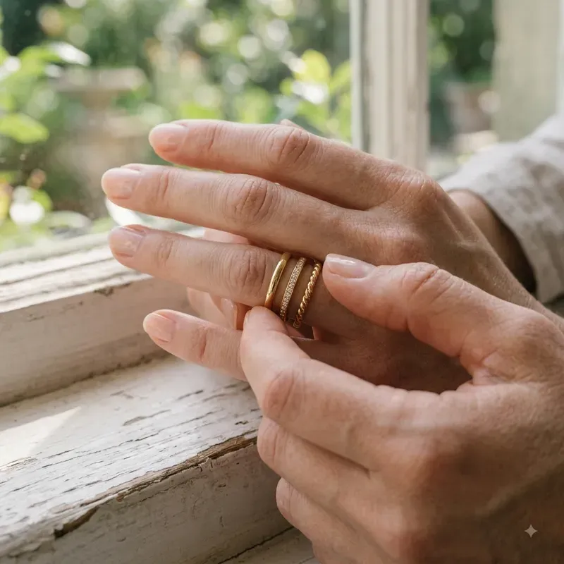 Elegant Hand Accessory Detail Shots