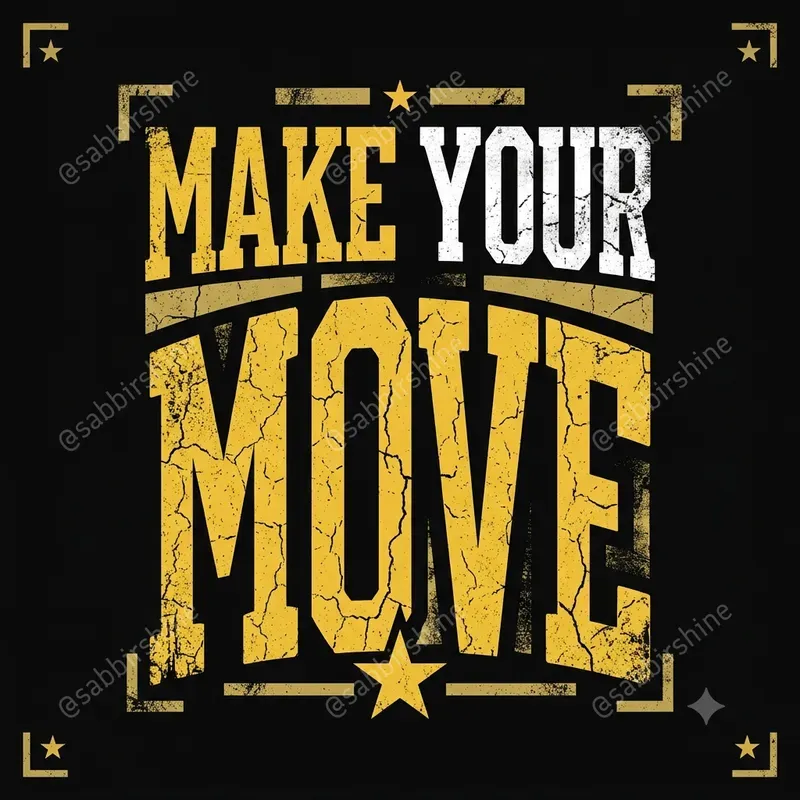 Vintage Motivation Tee Generator