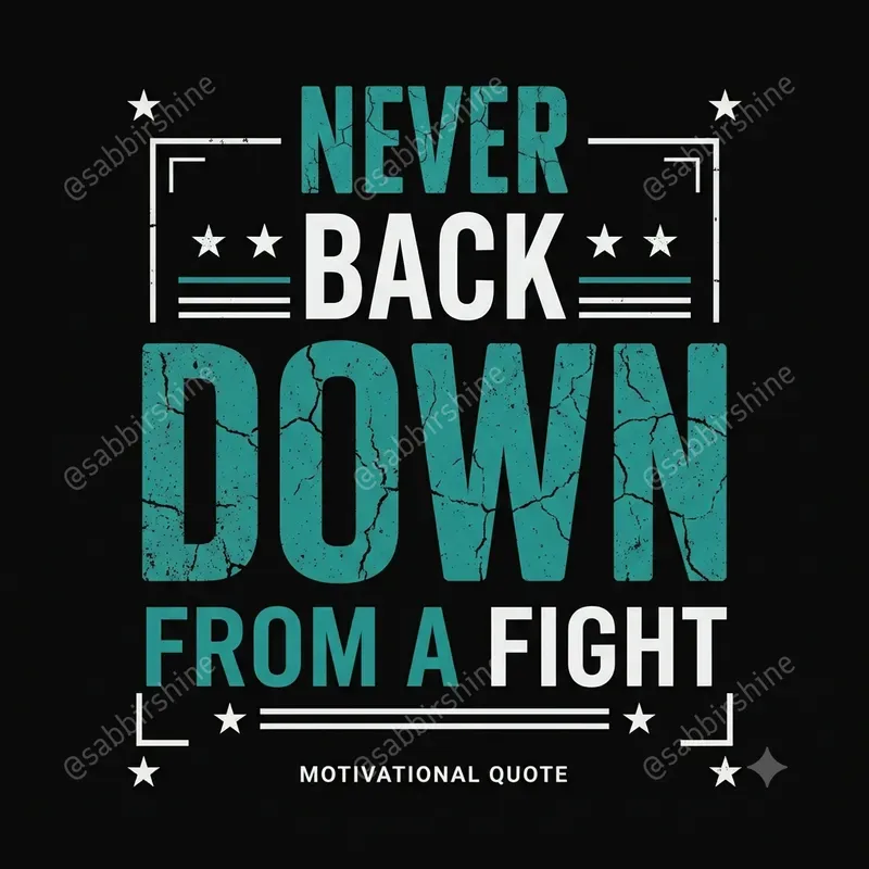 Vintage Motivation Tee Generator