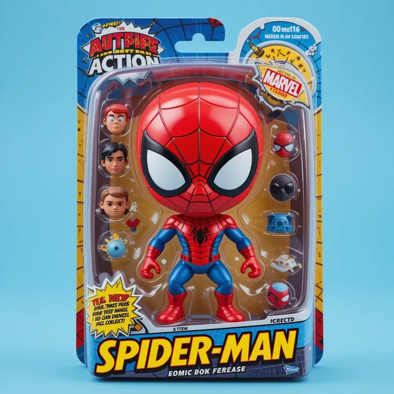 3D Cartoon Collectible Toy Figures