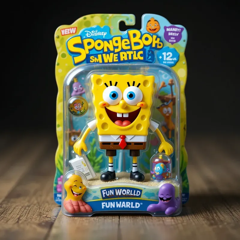 3D Cartoon Collectible Toy Figures