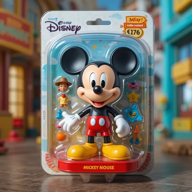 3D Cartoon Collectible Toy Figures