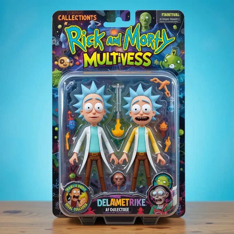 3D Cartoon Collectible Toy Figures