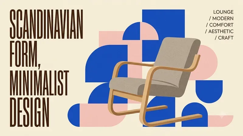 Retro Bauhaus Minimalist Poster Art