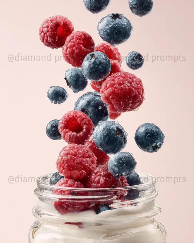 Highkey Food Action Photography