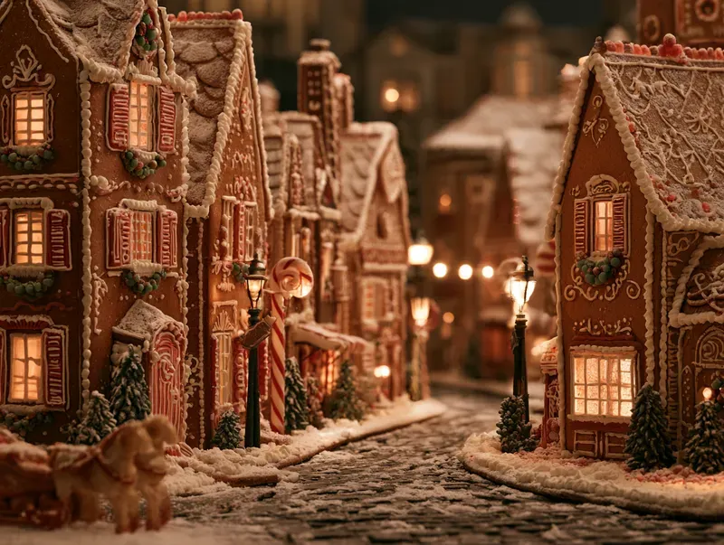 Gingerbread Village Generator