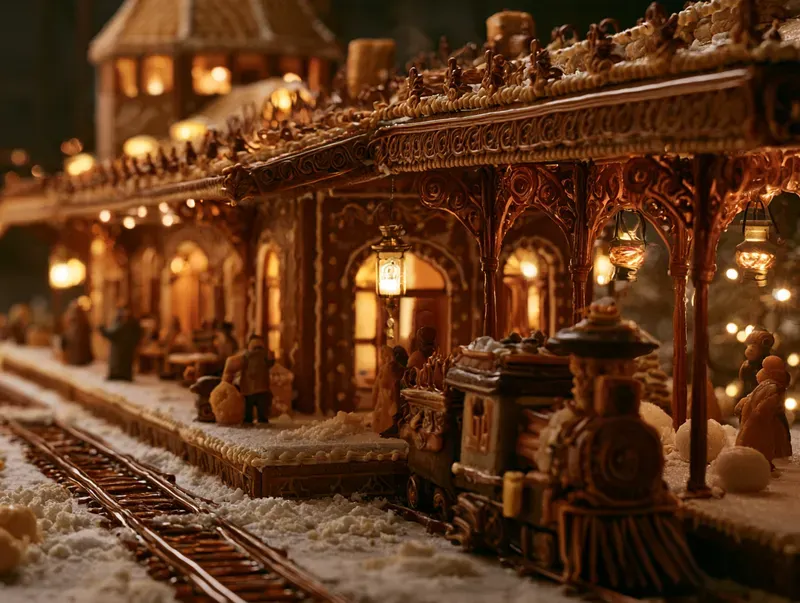 Gingerbread Village Generator