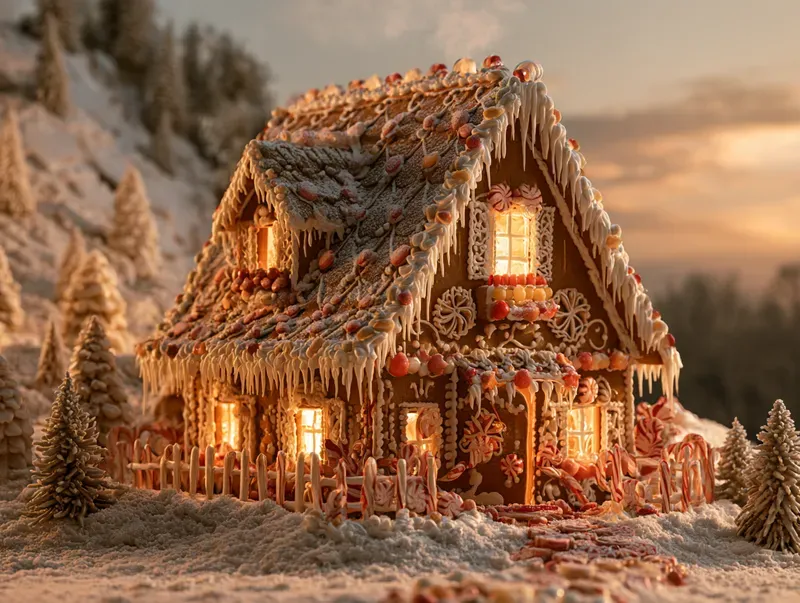 Gingerbread Village Generator