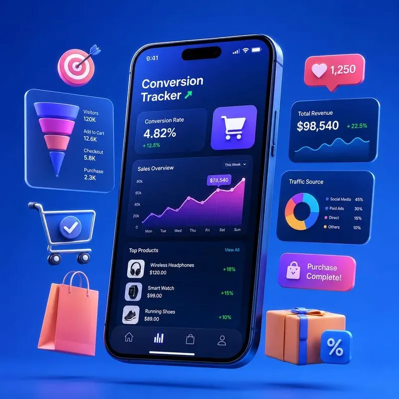 3D Social Media Growth Icon Packs