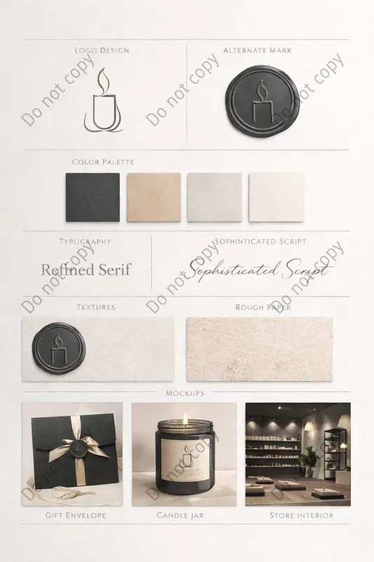 Brand Kit Presentation Boards