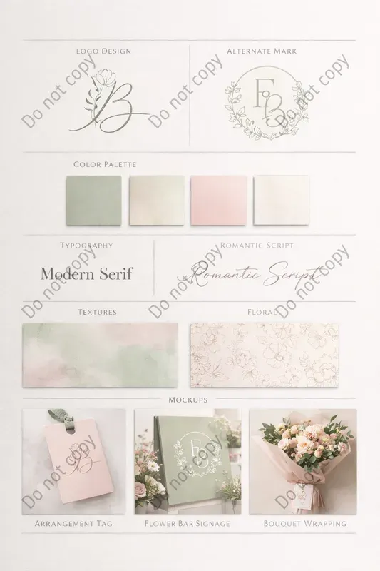 Brand Kit Presentation Boards