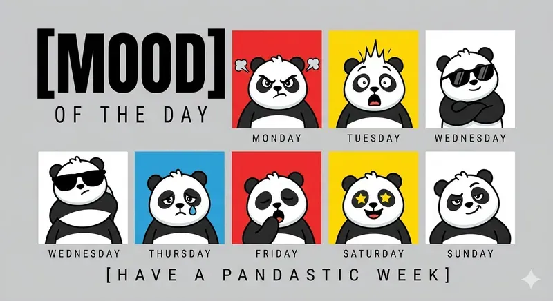 Weekly Mood Chart Tshirt Prints