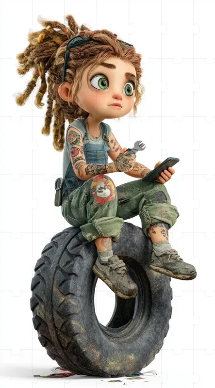 3D Pixar Style Characters