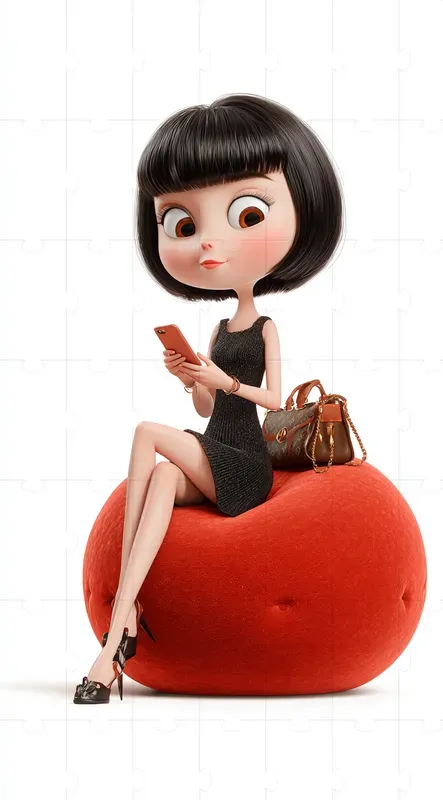 3D Pixar Style Characters