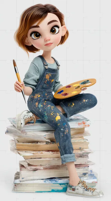 3D Pixar Style Characters