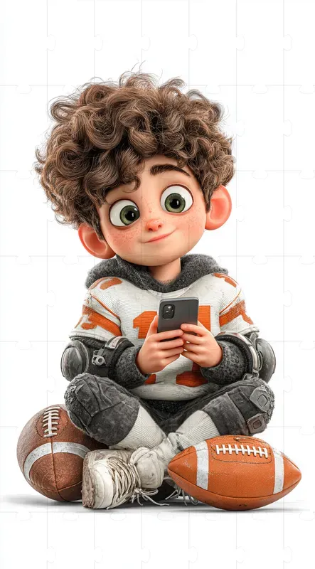 3D Pixar Style Characters