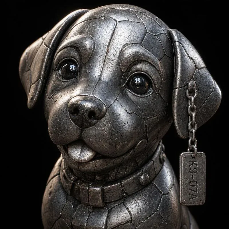 Metal Statue Pets