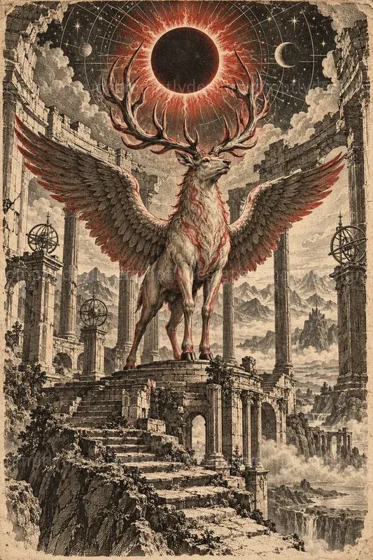 Vermilion Mythic Engravings
