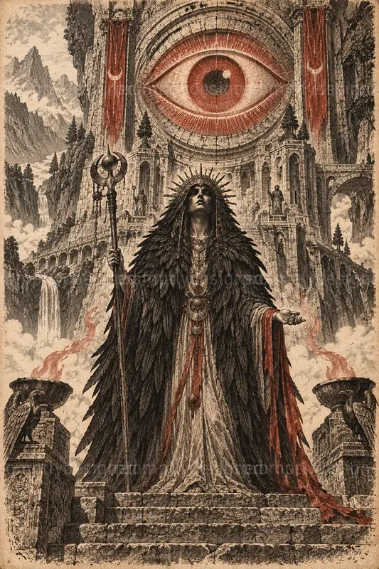 Vermilion Mythic Engravings