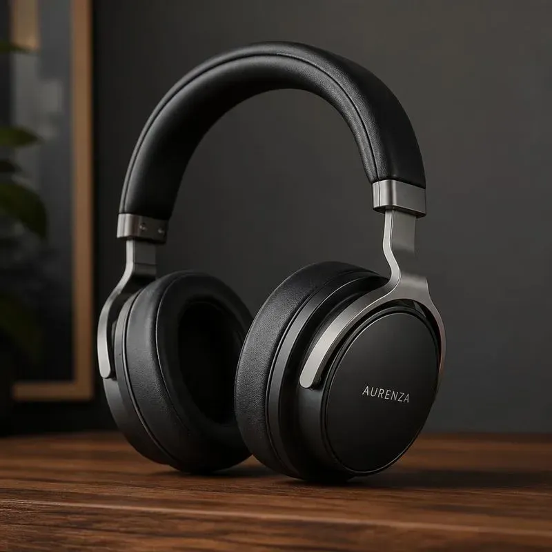 Premium Headphones Product Photography